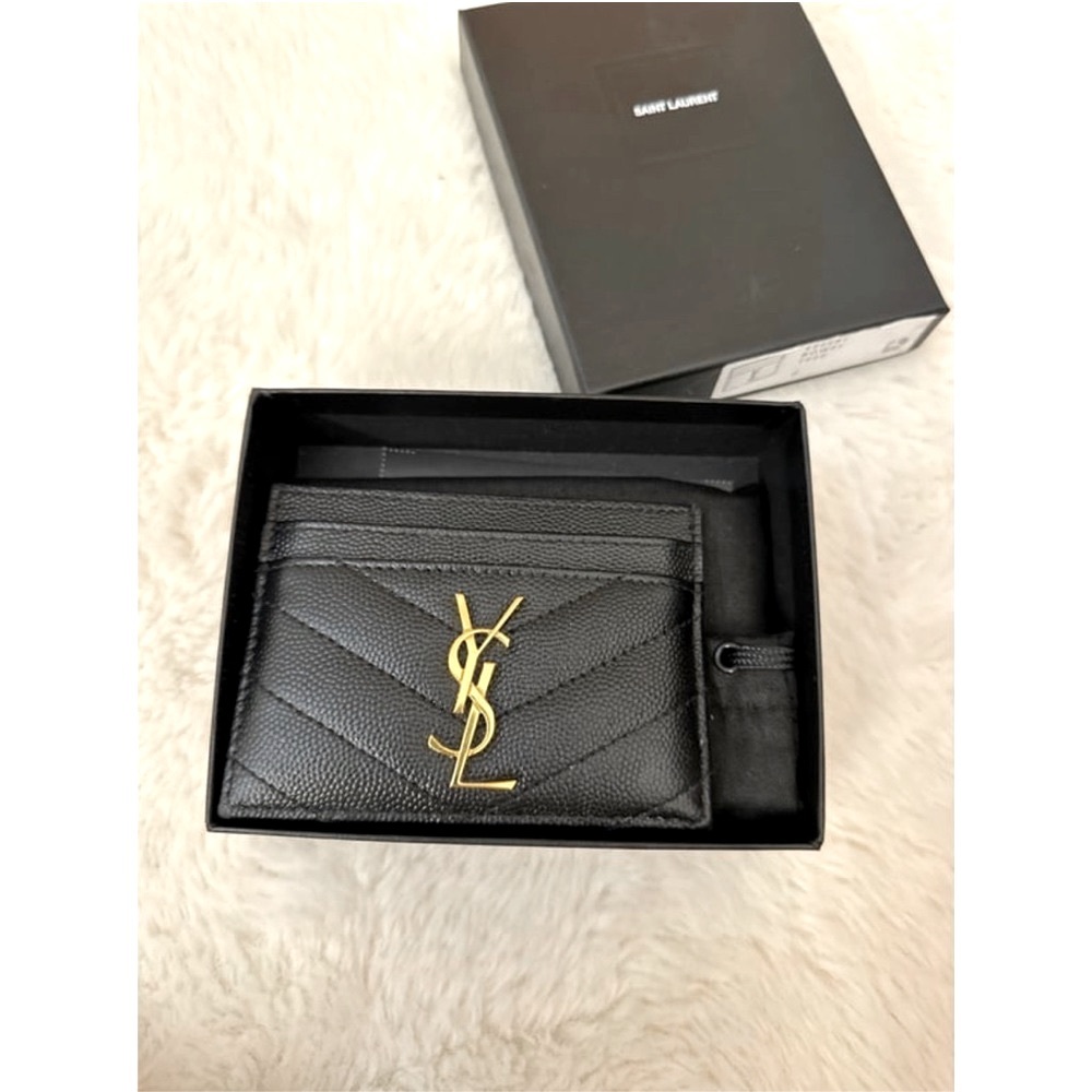 BNIB - Saint Laurent card holder .. authentic.. with everything in the photos